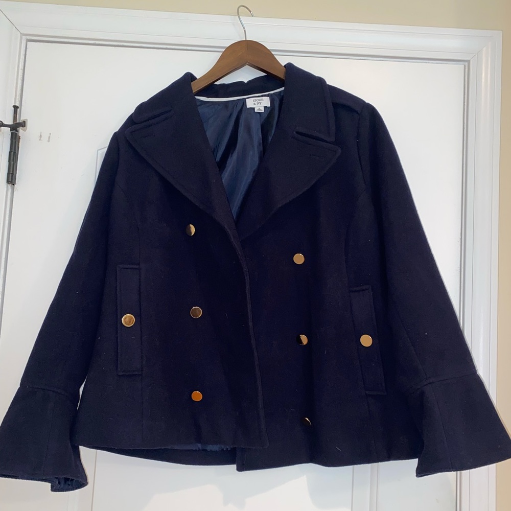 M Crown and Ivy peacoat